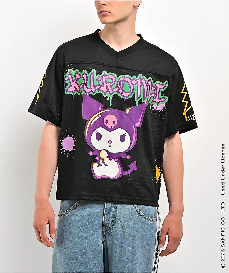 Hello Kitty® and Friends | A.LAB Kuromi™ Tokyo Skate Black Jersey
