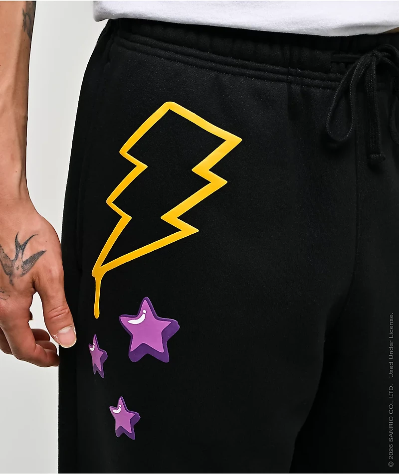 Hello Kitty® and Friends | A.LAB Kuromi™ Tokyo Skate Black Sweatpants