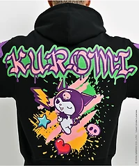 Hello Kitty® and Friends | A.LAB Kuromi™ Tokyo Skate Black Zip Hoodie