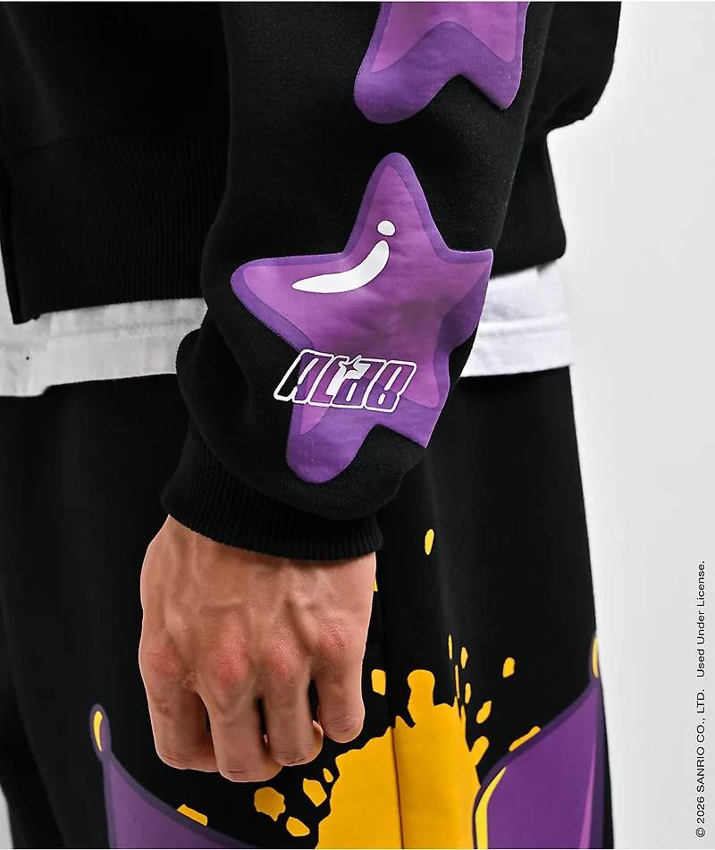 Hello Kitty® and Friends | A.LAB Kuromi™ Tokyo Skate Black Zip Hoodie