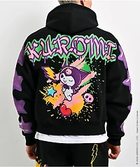 Hello Kitty® and Friends | A.LAB Kuromi™ Tokyo Skate Black Zip Hoodie