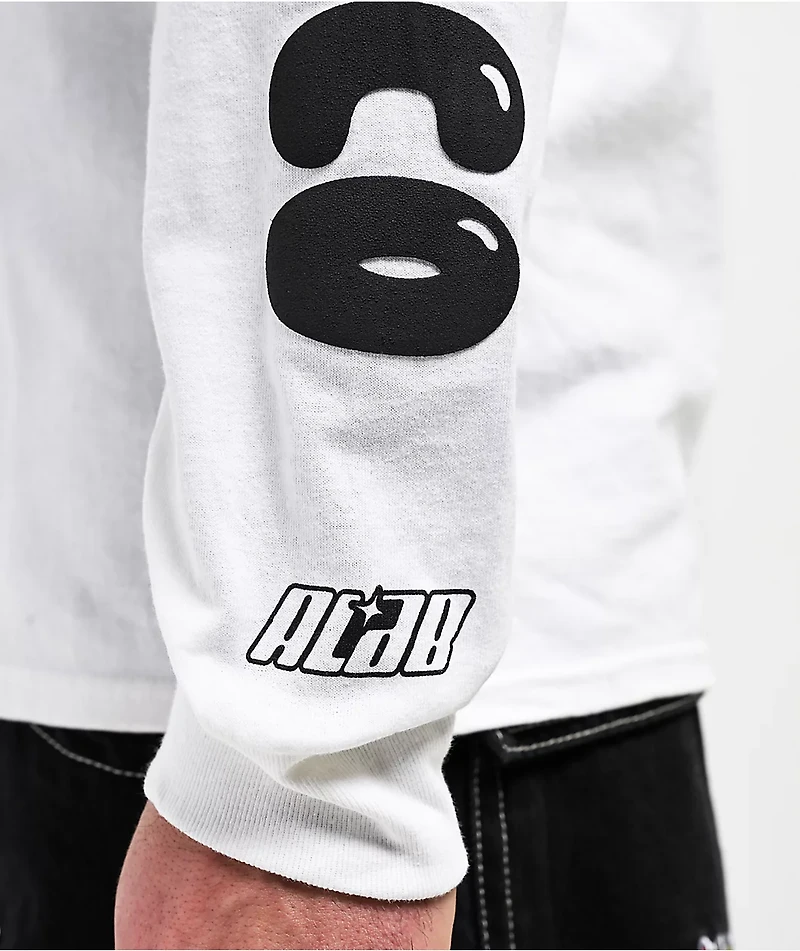 Hello Kitty® and Friends | A.LAB Pochacco™ Puffer White Long Sleeve T-Shirt