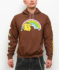 Hello Kitty® and Friends | A.LAB Pompompurin™ Over The Rainbow Brown Hoodie