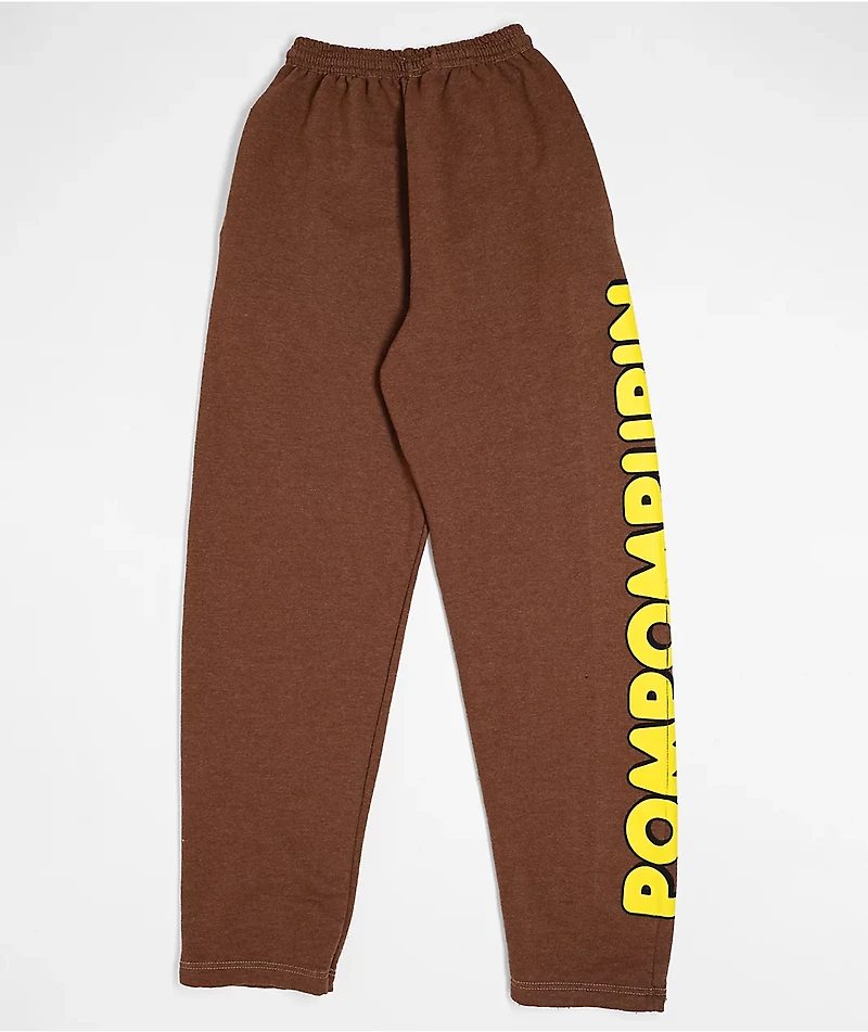 Hello Kitty® and Friends | A.LAB Pompompurin™ Over The Rainbow Brown Sweatpants