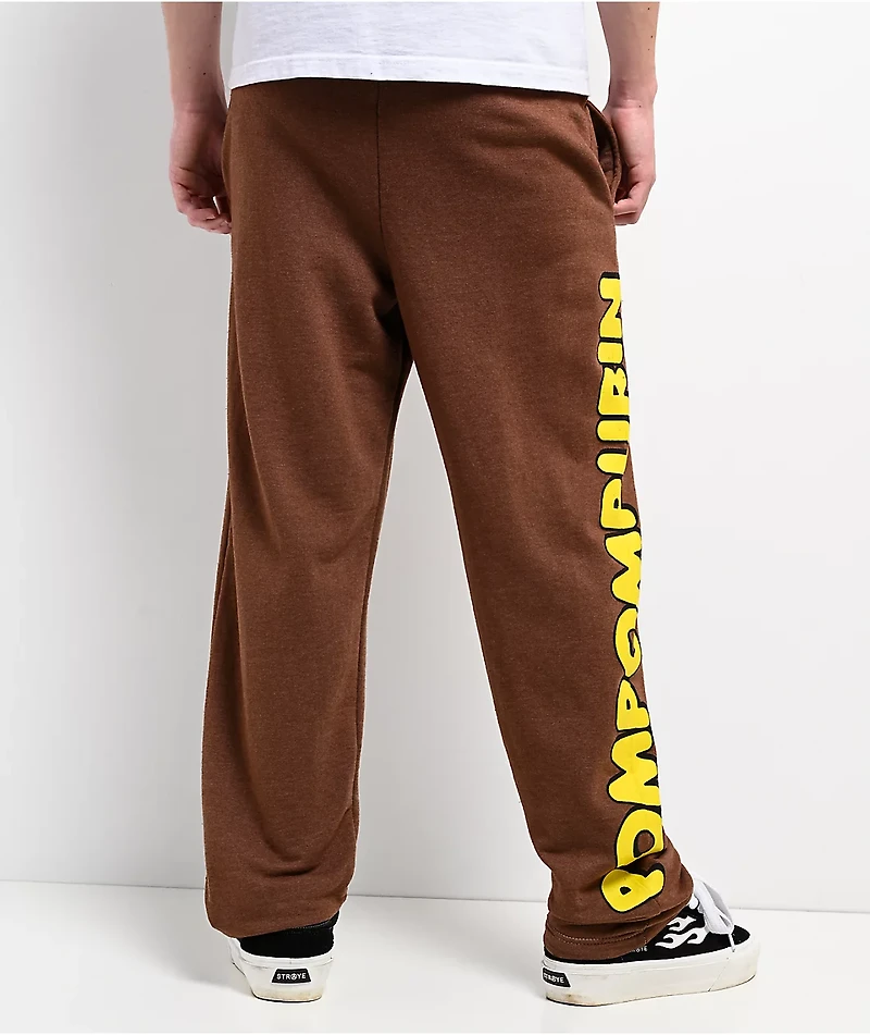 Hello Kitty® and Friends | A.LAB Pompompurin™ Over The Rainbow Brown Sweatpants