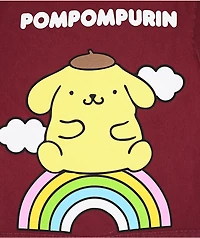 Hello Kitty® and Friends | A.LAB Pompompurin™ Over The Rainbow Brown T-Shirt