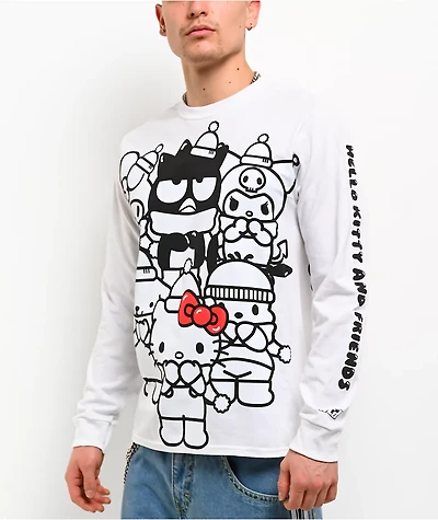 Hello Kitty® and Friends | A.LAB Puffer White Long Sleeve T-Shirt