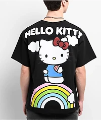 Hello Kitty & Friends | A.LAB Hello Kitty® Over The Rainbow Black T-Shirt