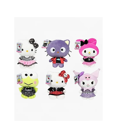 Hello Kitty & Friends Goth Assorted Plush Toy