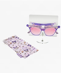 Hello Kitty & Friends Kuromi Favorite Flavors Purple Cat Eye Sunglasses
