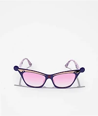 Hello Kitty & Friends Kuromi Favorite Flavors Purple Cat Eye Sunglasses