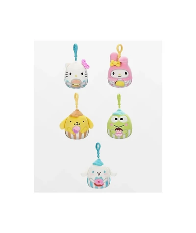 Hello Kitty & Friends x Squishmallows Food Truck Assorted Plush Bag Charm