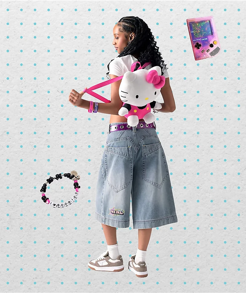 Hello Kitty Plush Backpack