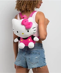 Hello Kitty Plush Backpack