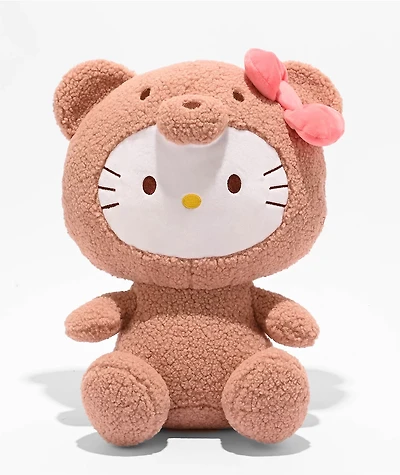 Hello Kitty Teddy Bear Plush Backpack