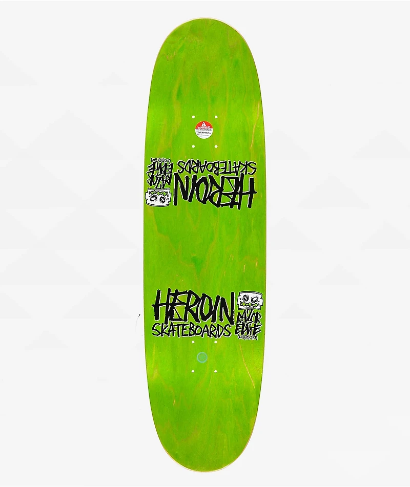 Heroin Anatomy Of An Egg 8.75" Skateboard Deck