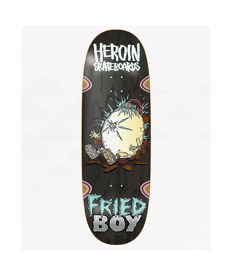 Heroin Fried Boy 10.4" Skateboard Deck