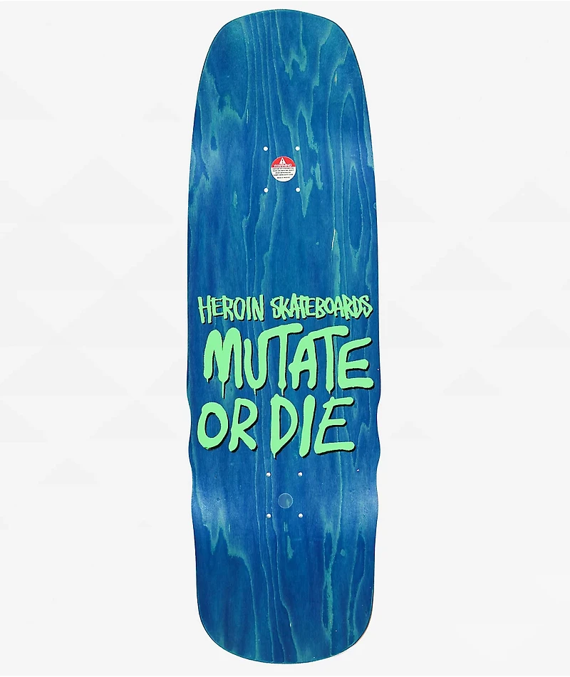 Heroin Good Shit Mutated 9.75" Skateboard Deck