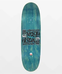 Heroin Holo Egg Symmetrical 9.5" Skateboard Deck