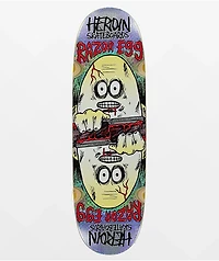 Heroin Holo Egg Symmetrical 9.5" Skateboard Deck
