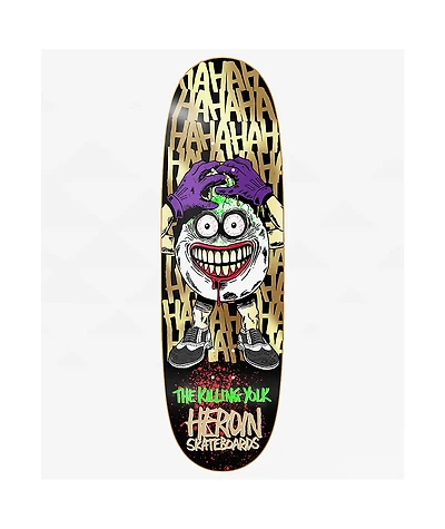 Heroin Killing Yolk Twin 9.25" Skateboard Deck