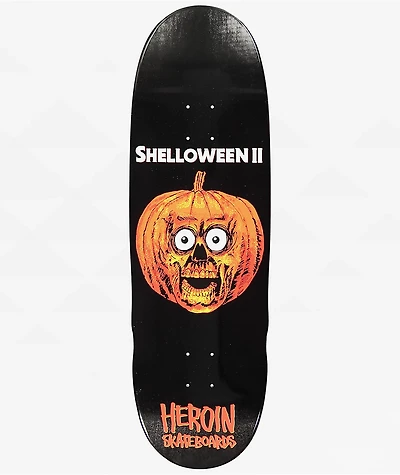 Heroin Shelloween II Egg 9.625" Skateboard Deck