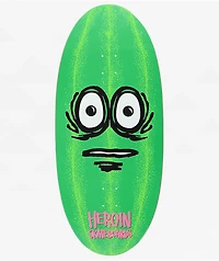 Heroin The Watermelon Egg Twin 13.5" Skateboard Deck