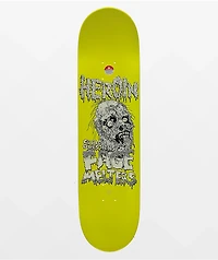 Heroin Yankov Face Melter 8.25" Skateboard Deck