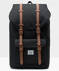 Herschel Little America Black & Saddle Backpack