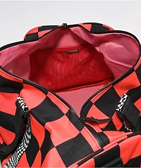 Herschel Novel Checker Clash Red & Black Duffle Bag