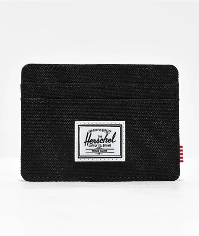 Herschel Supply Co. Charlie Black Cardholder Wallet
