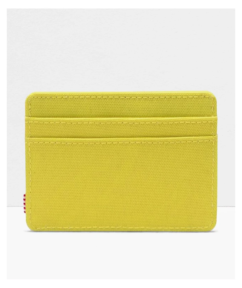 Herschel Supply Co. Charlie Rubber Sulphur Spring Cardholder Wallet