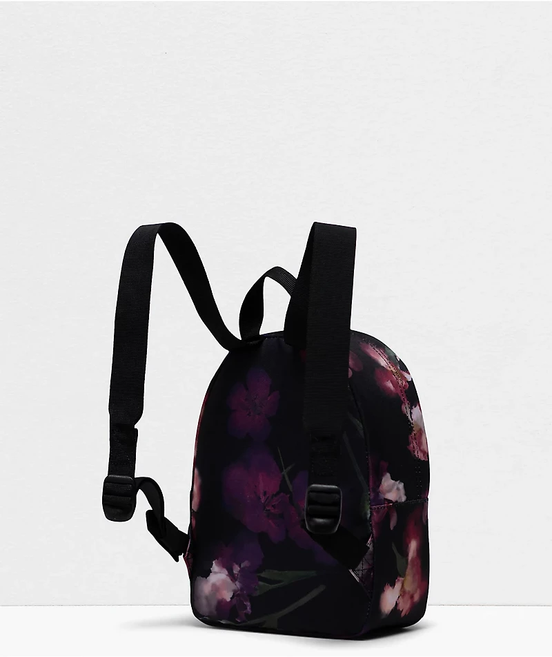 Herschel Supply Co. Classic Iris Watercolor Black Mini Backpack