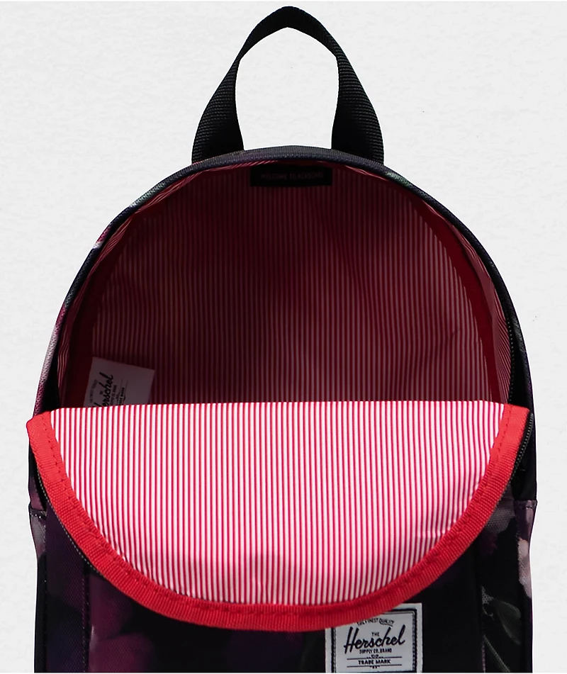 Herschel Supply Co. Classic Iris Watercolor Black Mini Backpack