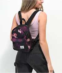 Herschel Supply Co. Classic Iris Watercolor Black Mini Backpack