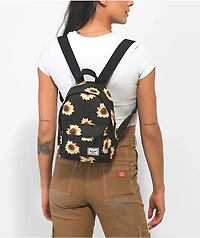 Herschel Supply Co. Classic Sunflower Field White Mini Backpack