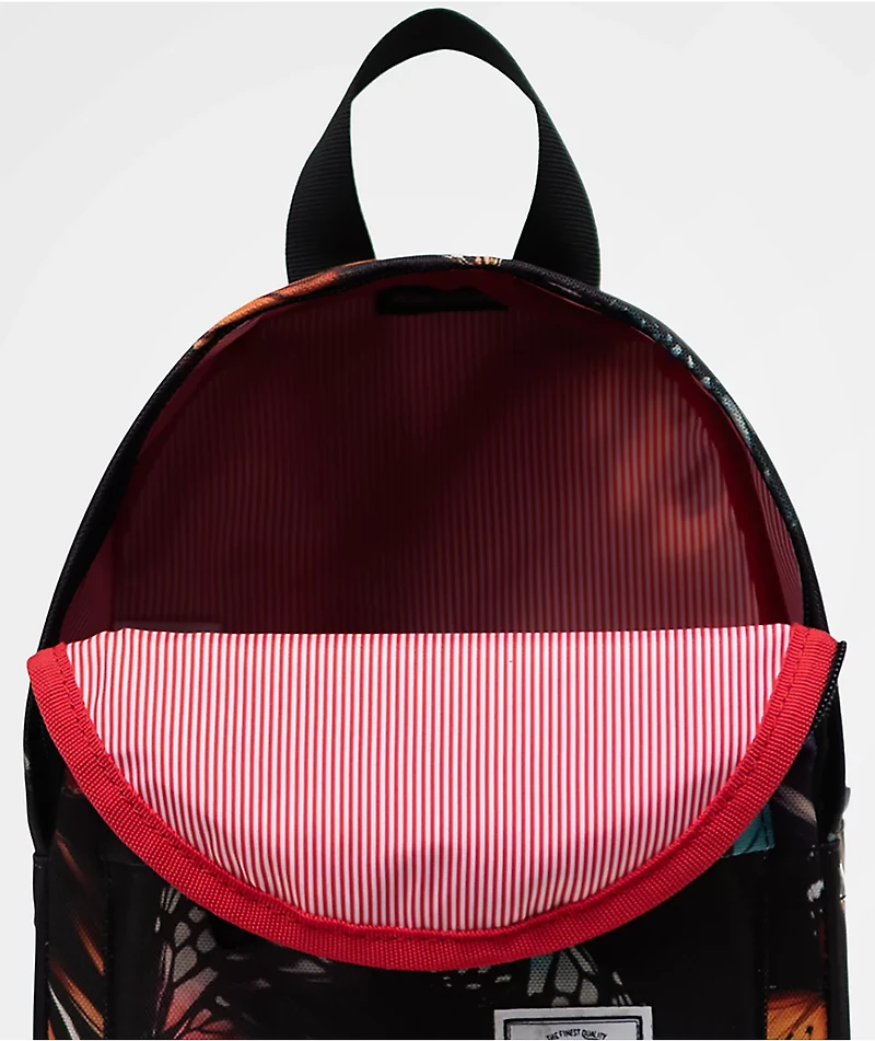 Herschel Supply Co. Classic Warp Butterflies Black Mini Backpack