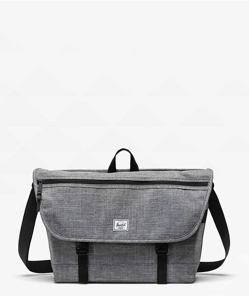 Herschel Supply Co. Cove Raven Crosshatch Messenger Bag