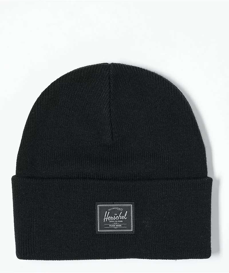 Herschel Supply Co. Elmer Tonal Black Beanie