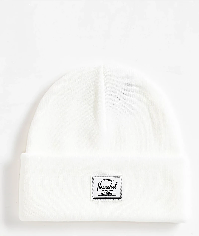 Herschel Supply Co. Elmer White Beanie