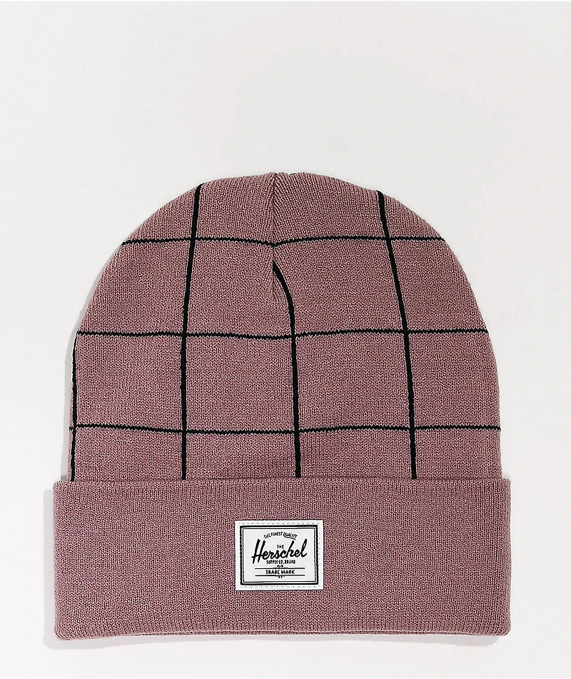 Herschel Supply Co. Elmer Window Ash Rose Beanie