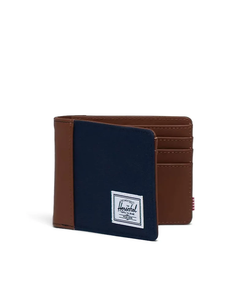 Herschel Supply Co. Hank Navy & Tan Bifold Wallet