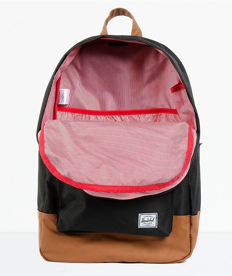 Herschel Supply Co. Heritage Black & Tan Backpack