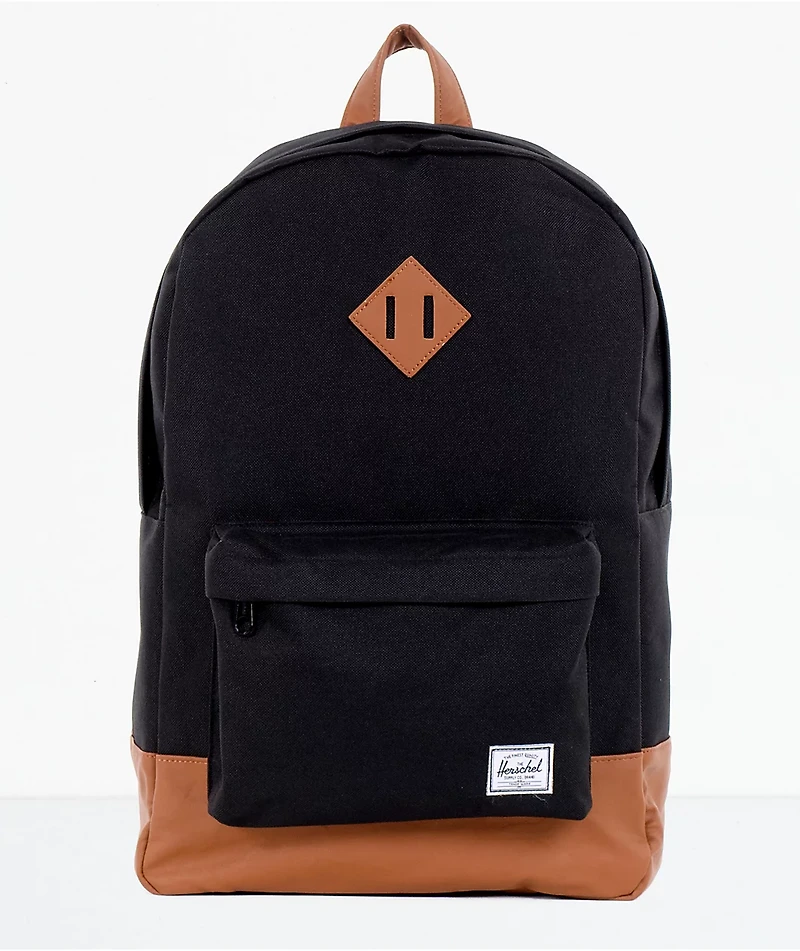 Herschel Supply Co. Heritage Black & Tan Backpack
