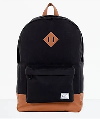 Herschel Supply Co. Heritage Black & Tan Backpack
