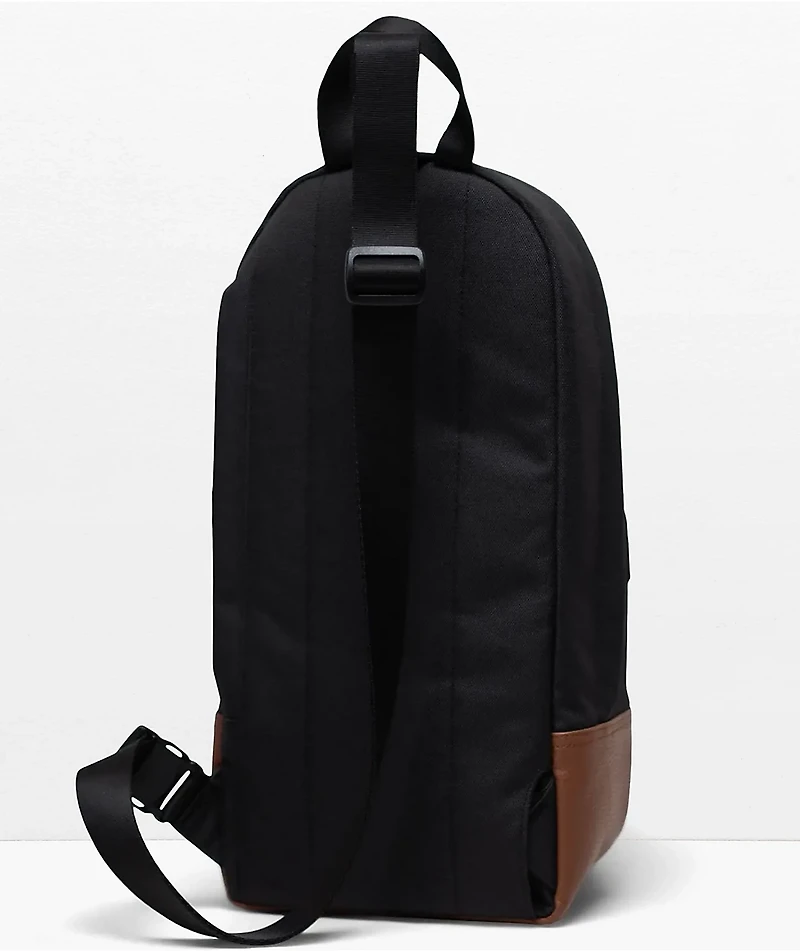 Herschel Supply Co. Heritage Black & Tan Shoulder Bag