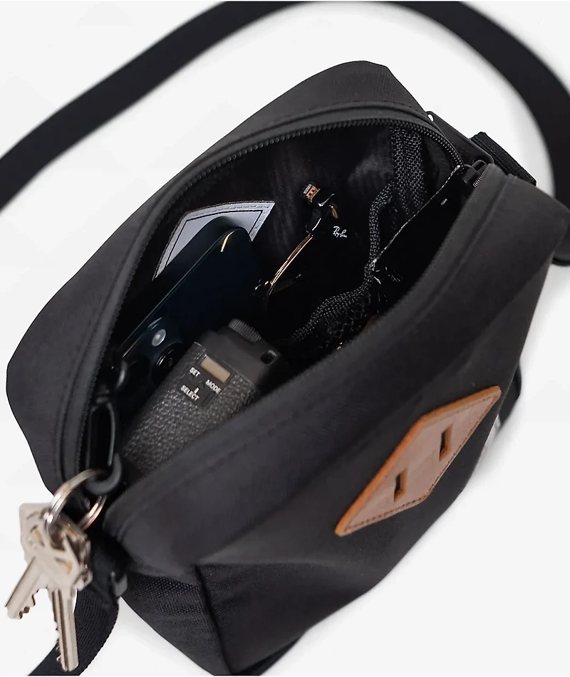 Herschel Supply Co. Heritage Black Crossbody Bag
