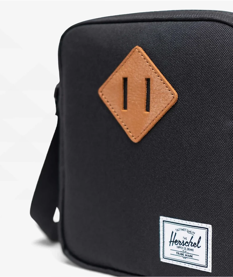 Herschel Supply Co. Heritage Black Crossbody Bag