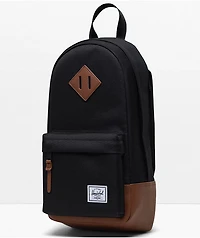 Herschel Supply Co. Heritage Eco Black & Tan Shoulder Bag