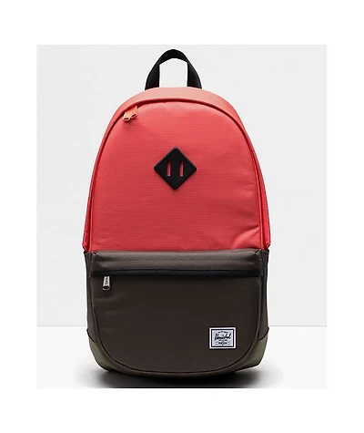 Herschel Supply Co. Heritage Pro Hot Coral & Ivy Backpack